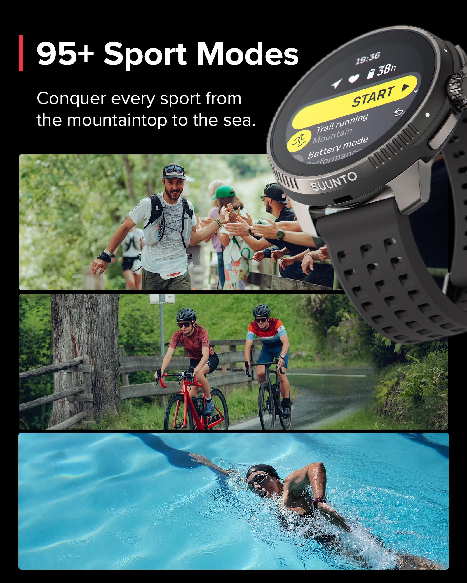 Foto 5 | Smartwatch Suunto Race Gps Tracker Amoled - Venta Internacional
