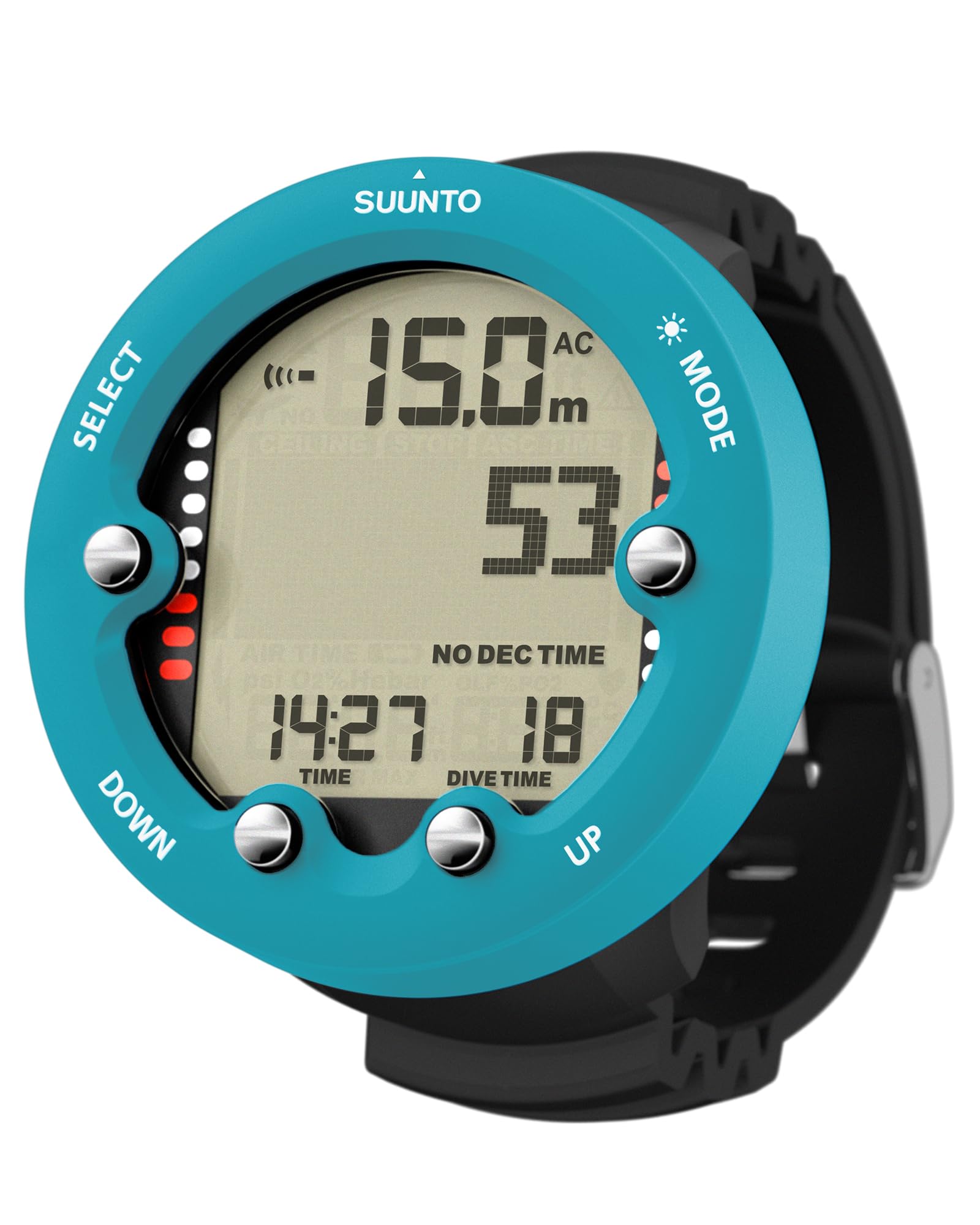 Foto 2 pulgar | Ordenador de Buceo Suunto Zoop Novo Wrist Aqua Blue - Venta Internacional