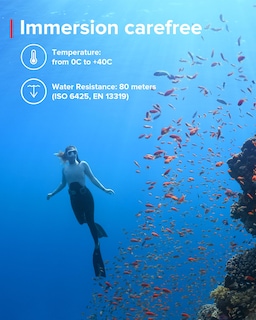 Foto 4 | Ordenador de Buceo Suunto Zoop Novo Wrist Aqua Blue - Venta Internacional
