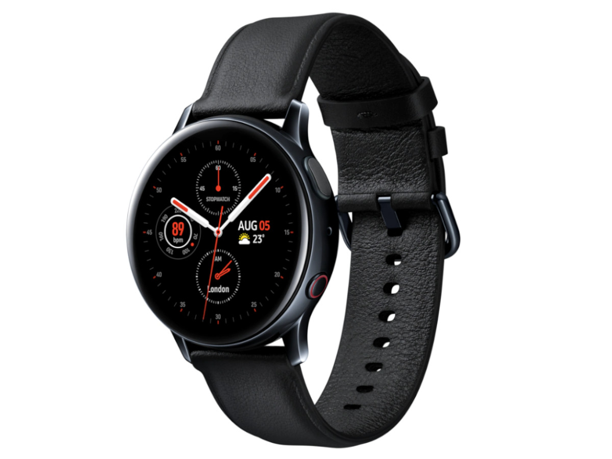 Foto 2 pulgar | Reloj Smatwatch Samsung Galaxy Active 2 Stainless Steel 40mm Color Negro