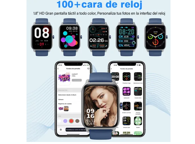 Foto 3 pulgar | Xtellar Smartwatch Premium: Comunicación Bluetooth Y Funciones Inteligentes