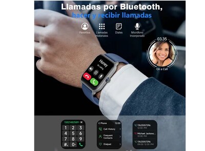 Foto 3 | Xtellar Smartwatch Premium: Comunicación Bluetooth Y Funciones Inteligentes