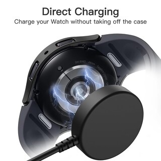 Foto 6 | Funda Protectora Con Protector De Pantalla Para Samsung Galaxy Watch 6 44 Mm Jetech, Paquete De 2 - Venta Internacional.