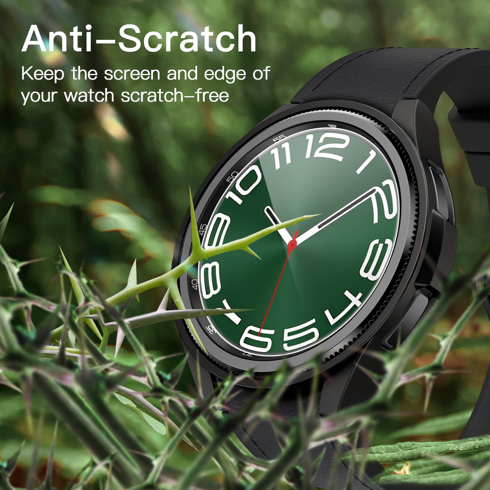 Foto 5 pulgar | Funda Y Protector De Pantalla Jetech Para Samsung Galaxy Watch 6 - Venta Internacional.