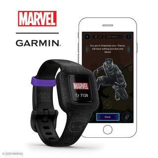 Foto 2 | Monitor De Actividad Física Garmin Vivofit Jr. 3 Para Niños Black Panther - Venta Internacional.