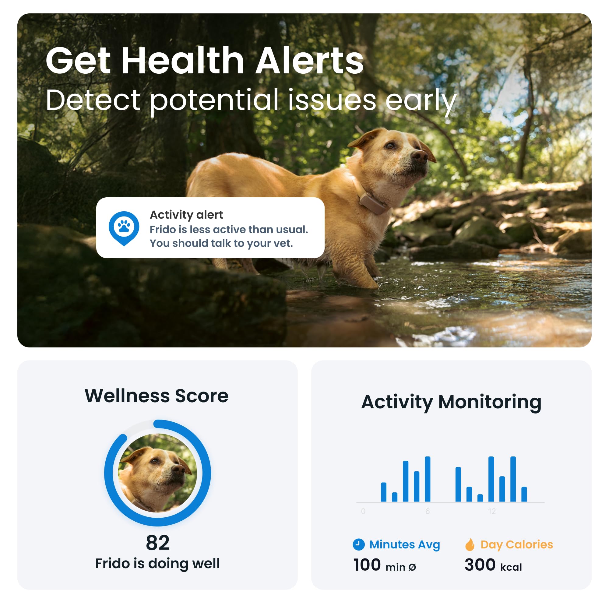 Foto 3 | Rastreador Gps Para Perros Tractive 2025, Versión En Tiempo Real, Marrón - Venta Internacional.