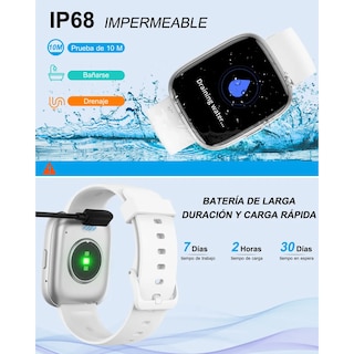 Foto 4 | Smartwatch Eo Safe Imports ESI-19590 Blanco