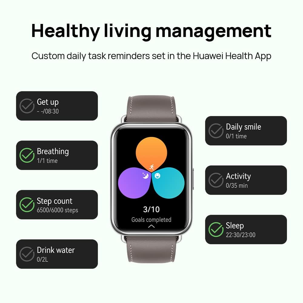 Foto 5 | Reloj Inteligente Huawei Watch Fit 2, 1.74 Pulgadas, Bluetooth, Batería De 10 Días - Venta Internacional.