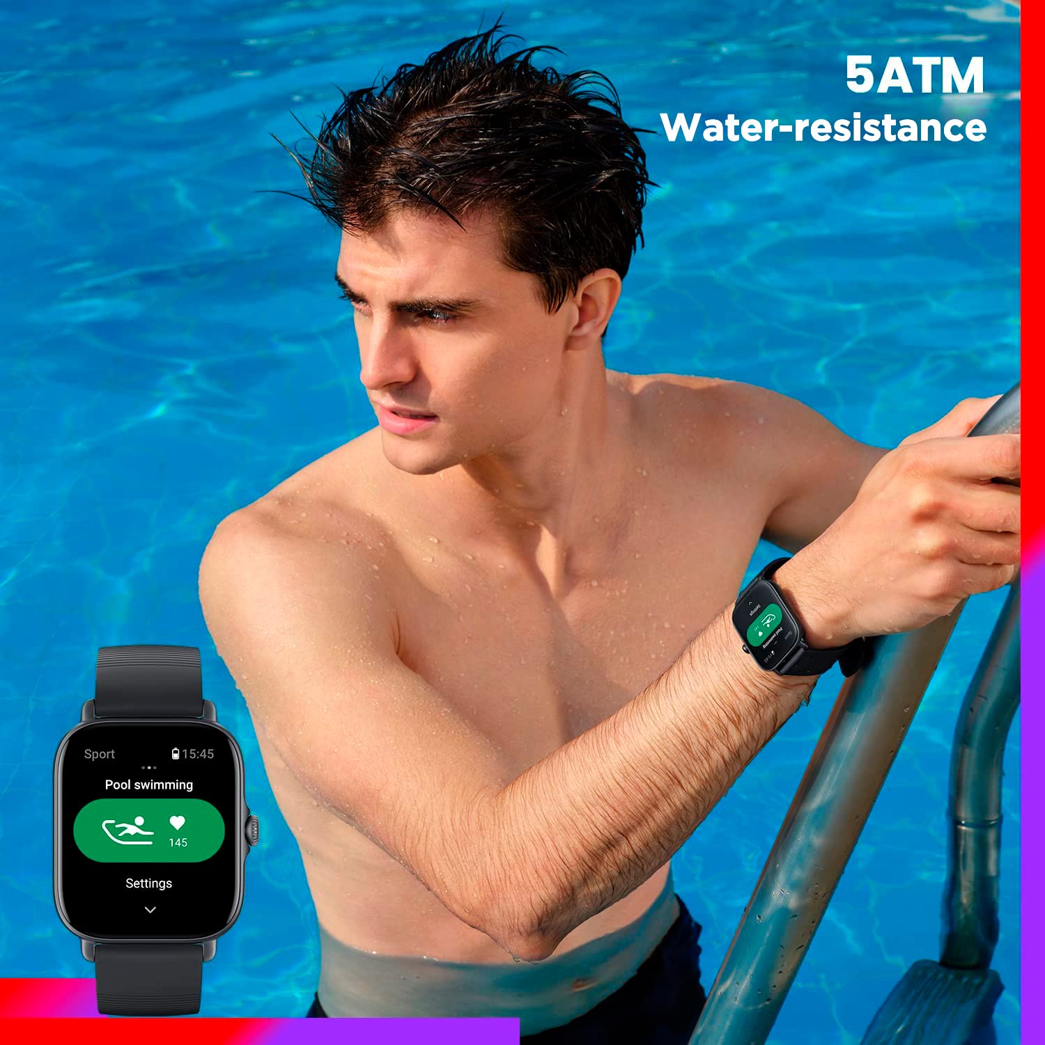 Foto 5 pulgar | Reloj Inteligente Amazfit Gts 3 Para Android Iphone Con Alexa Black - Venta Internacional.