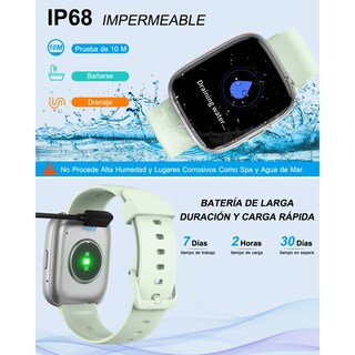 Foto 4 | Smartwatch Eo Safe Imports ESI-19591 Verde