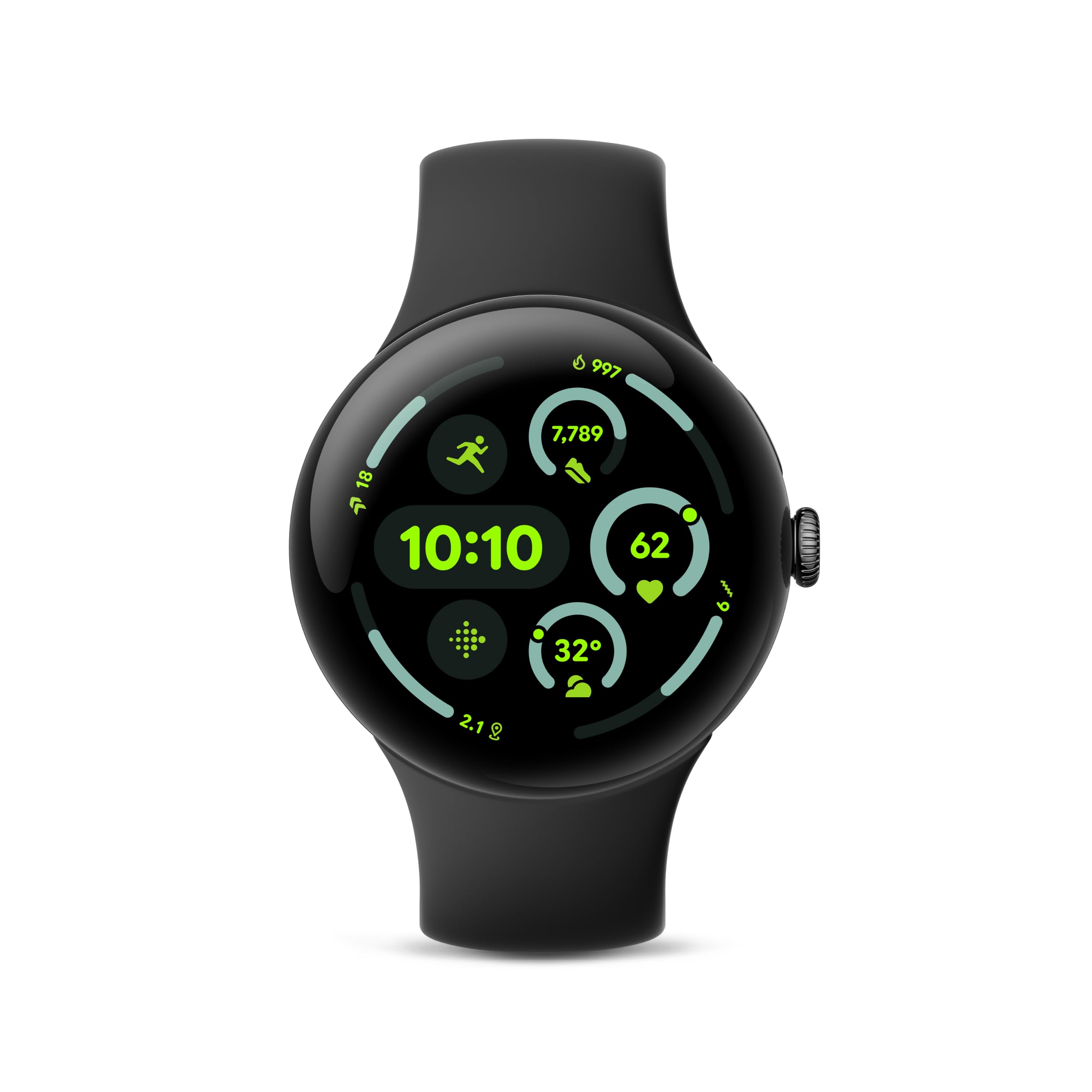 Reloj Inteligente Google Pixel Watch 3,45mm, Android, Frecuencia Cardíaca - Venta Internacional