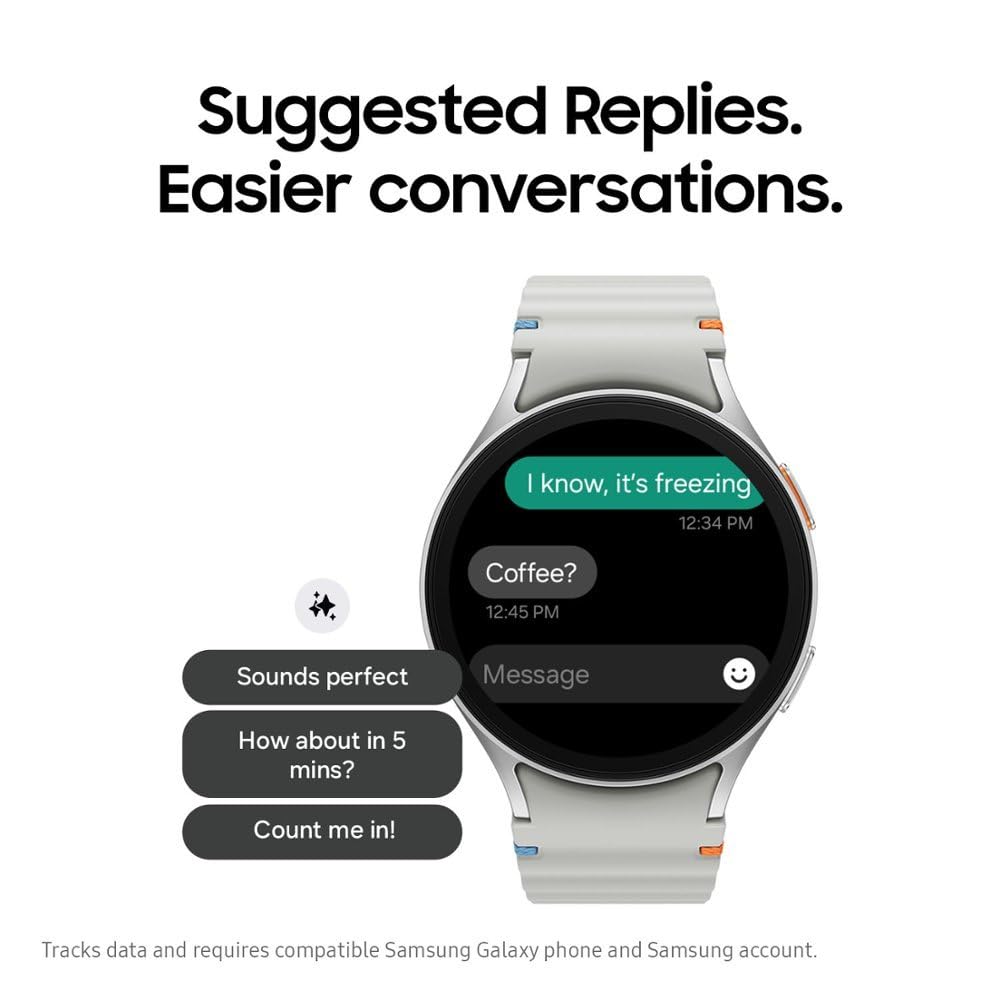 Foto 7 pulgar | Reloj Inteligente Samsung Galaxy Ai Watch 7 Sm-l310n 44 Mm Plateado - Venta Internacional