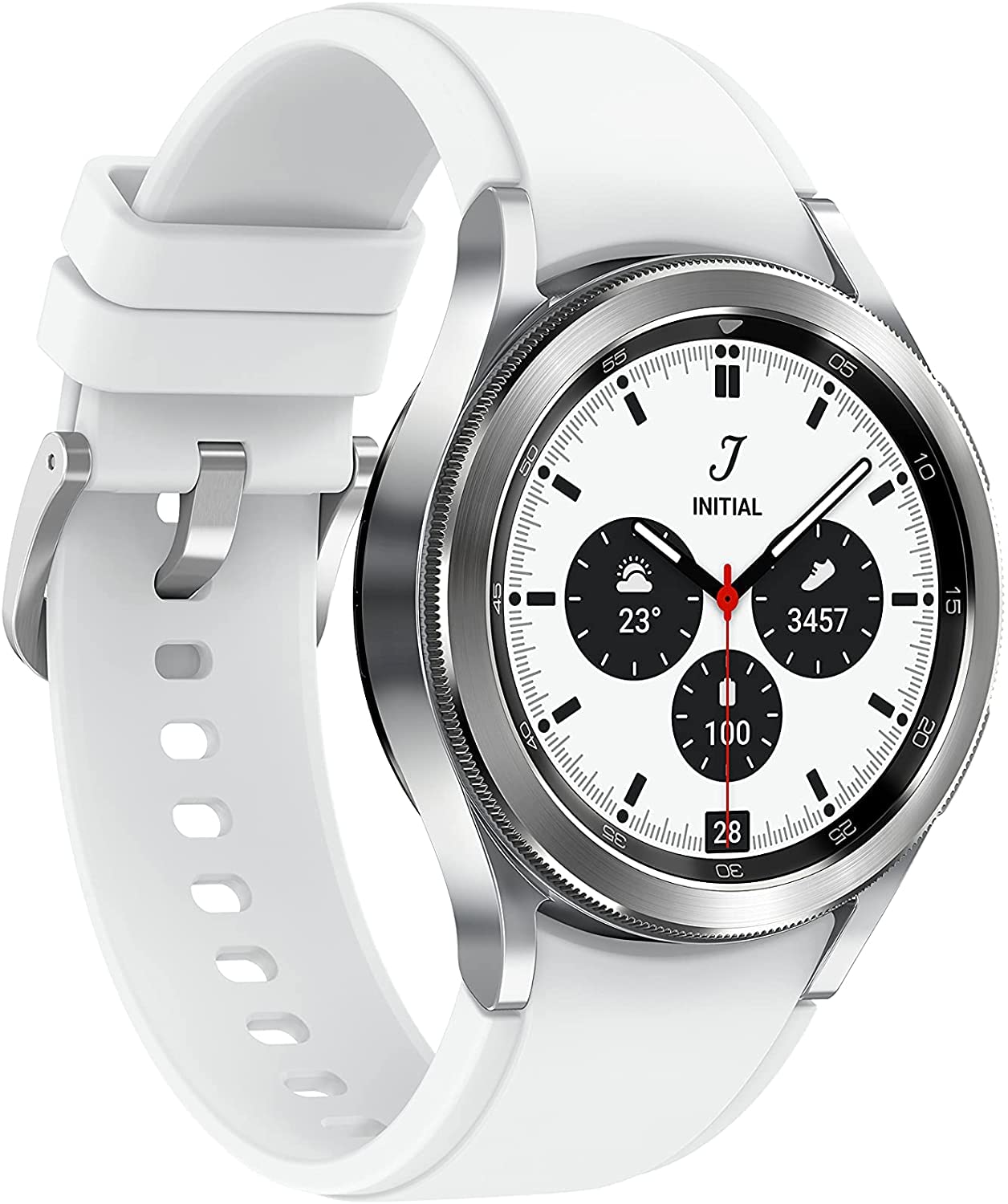 Foto 2 | Smartwatch Samsung Galaxy Watch 4 Classis 42 mm Plateado-Venta Internacional