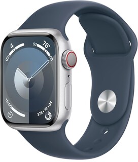 Foto 1 | Apple Watch Series 9 41 Mm Gps + Servicio Celular Plata