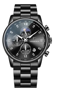 Foto 1 | Reloj Xtellar Pulsera Hombre Impermeable Relojes Cuarzo Acero Fecha
