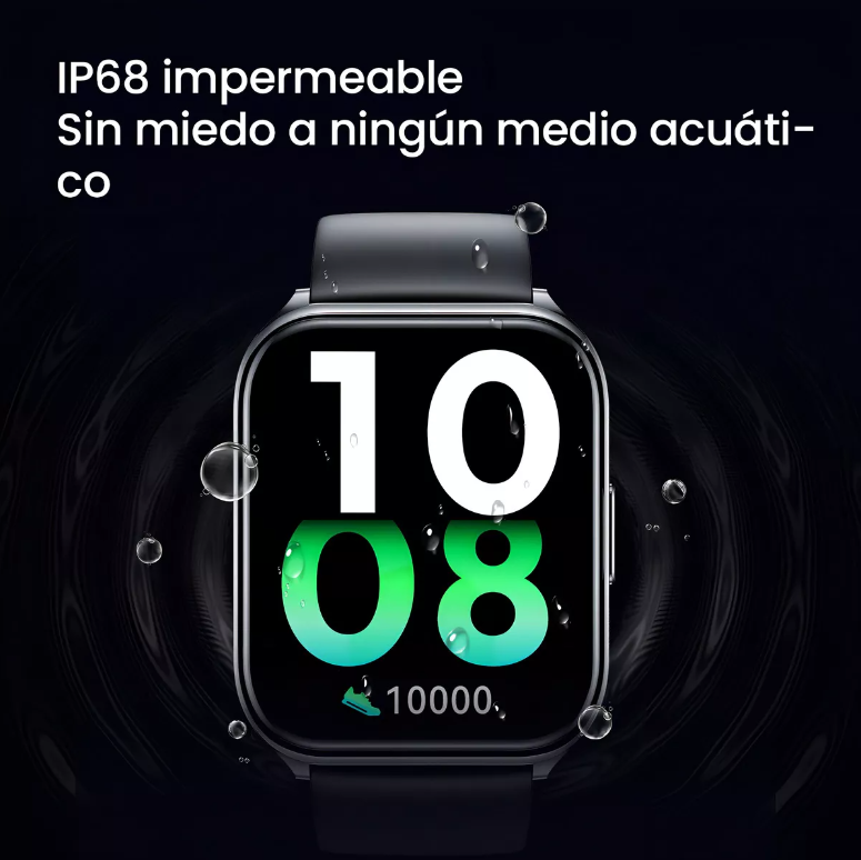 Foto 9 pulgar | Smartwatch Reloj Inteligente Llamada 1.85'' Filwans Gts Mini Color Azul