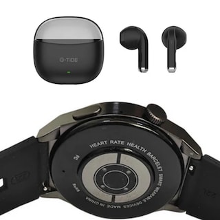Foto 3 | Bundle Smartwatch Bossney W03 Pro Negro Incluye G-tide L21 Negro