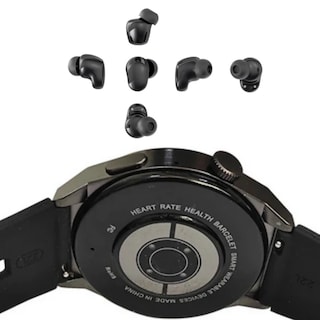 Foto 3 | Bundle Smartwatch Bossney W03 Pro Negro Incluye Xiaomi Buds 6 Play Negros