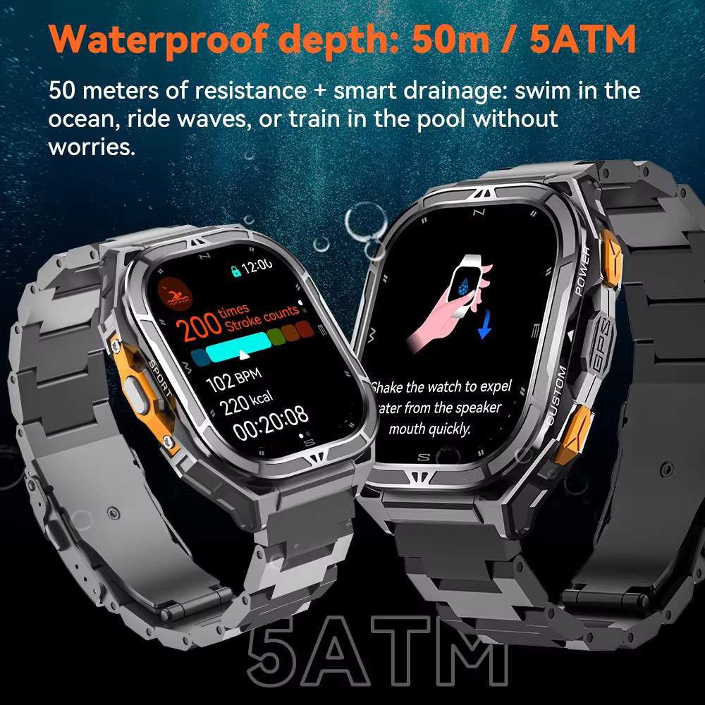Foto 4 pulgar | Smartwatch Cubot Negro