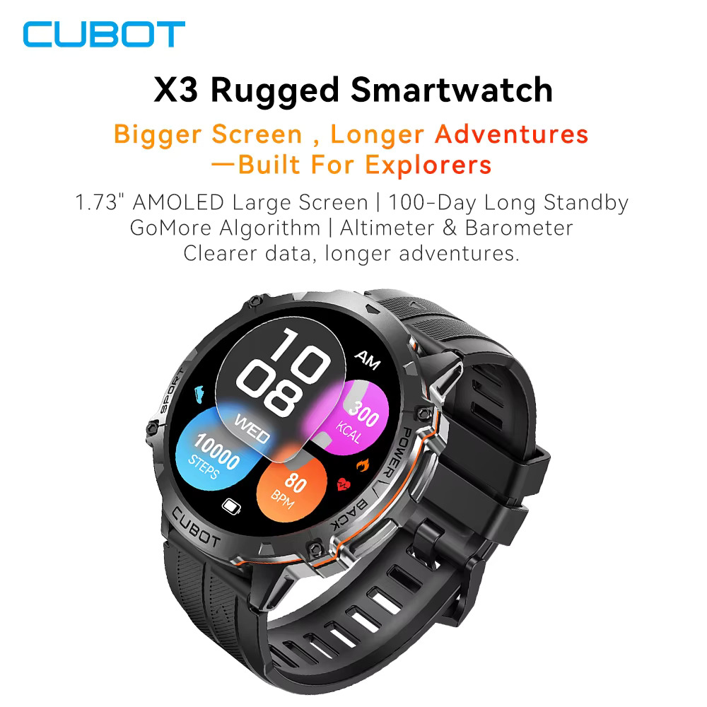 Foto 2 | Smartwatch Cubot Negro