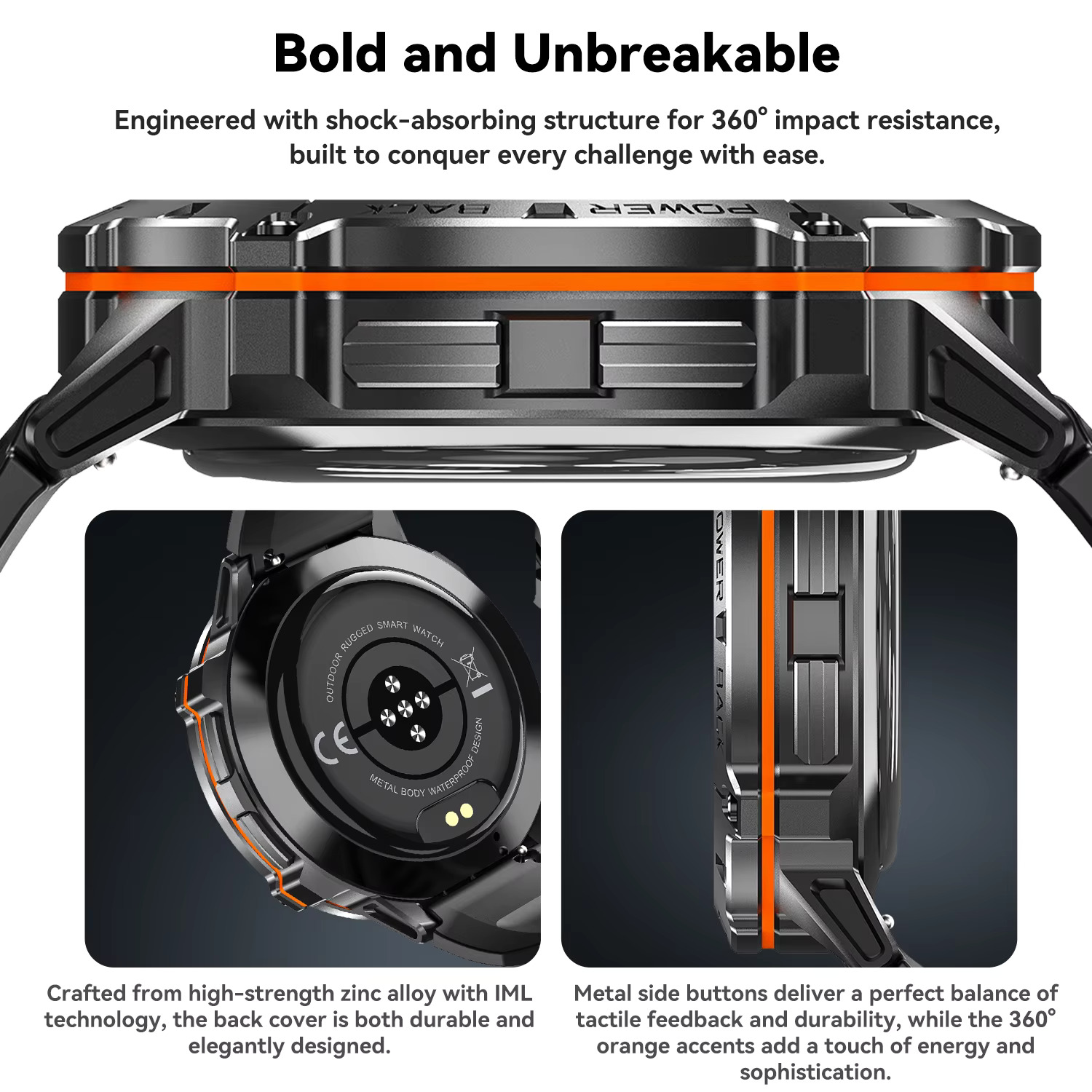 Foto 7 | Smartwatch Cubot Negro