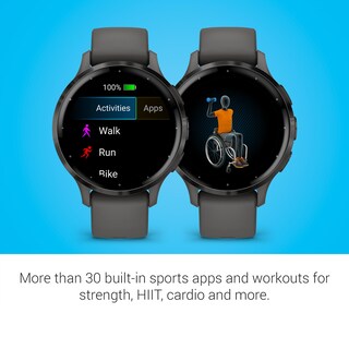 Foto 5 | Reloj Inteligente Garmin Venu 3s Slate De Acero Inoxidable De 41 Mm - Venta Internacional.