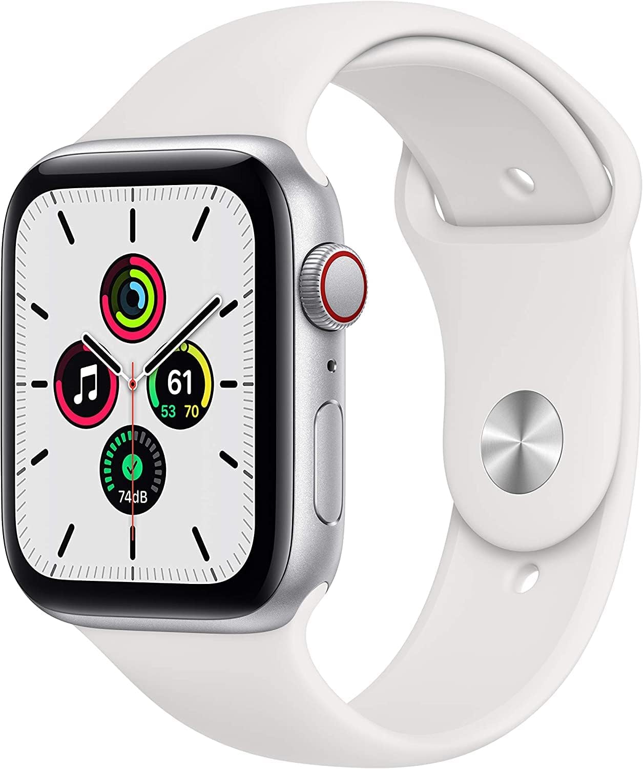 Foto 2 pulgar | Reloj Inteligente Apple Watch Se (gps + Celular, 40 Mm) Plateado - Venta Internacional.