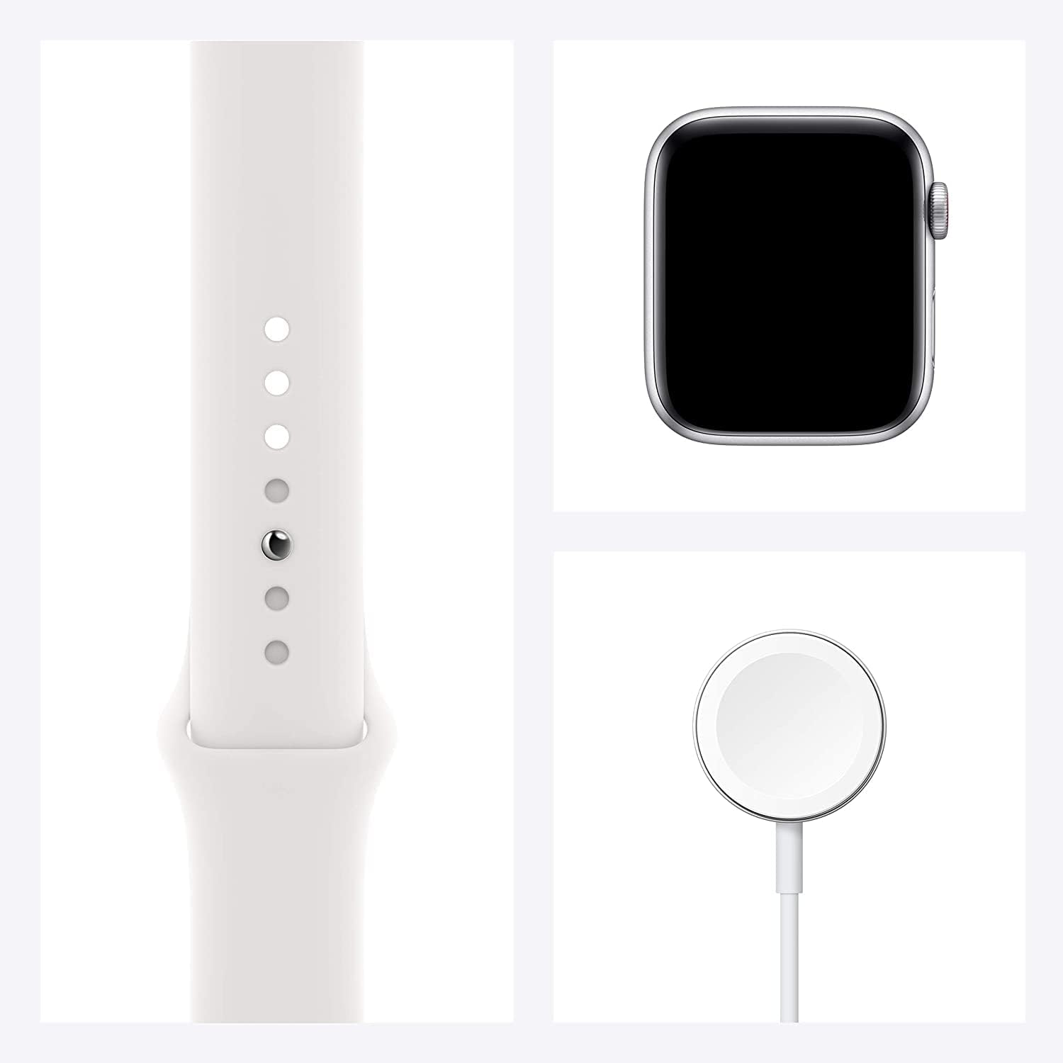 Foto 6 | Reloj Inteligente Apple Watch Se (gps + Celular, 40 Mm) Plateado - Venta Internacional.