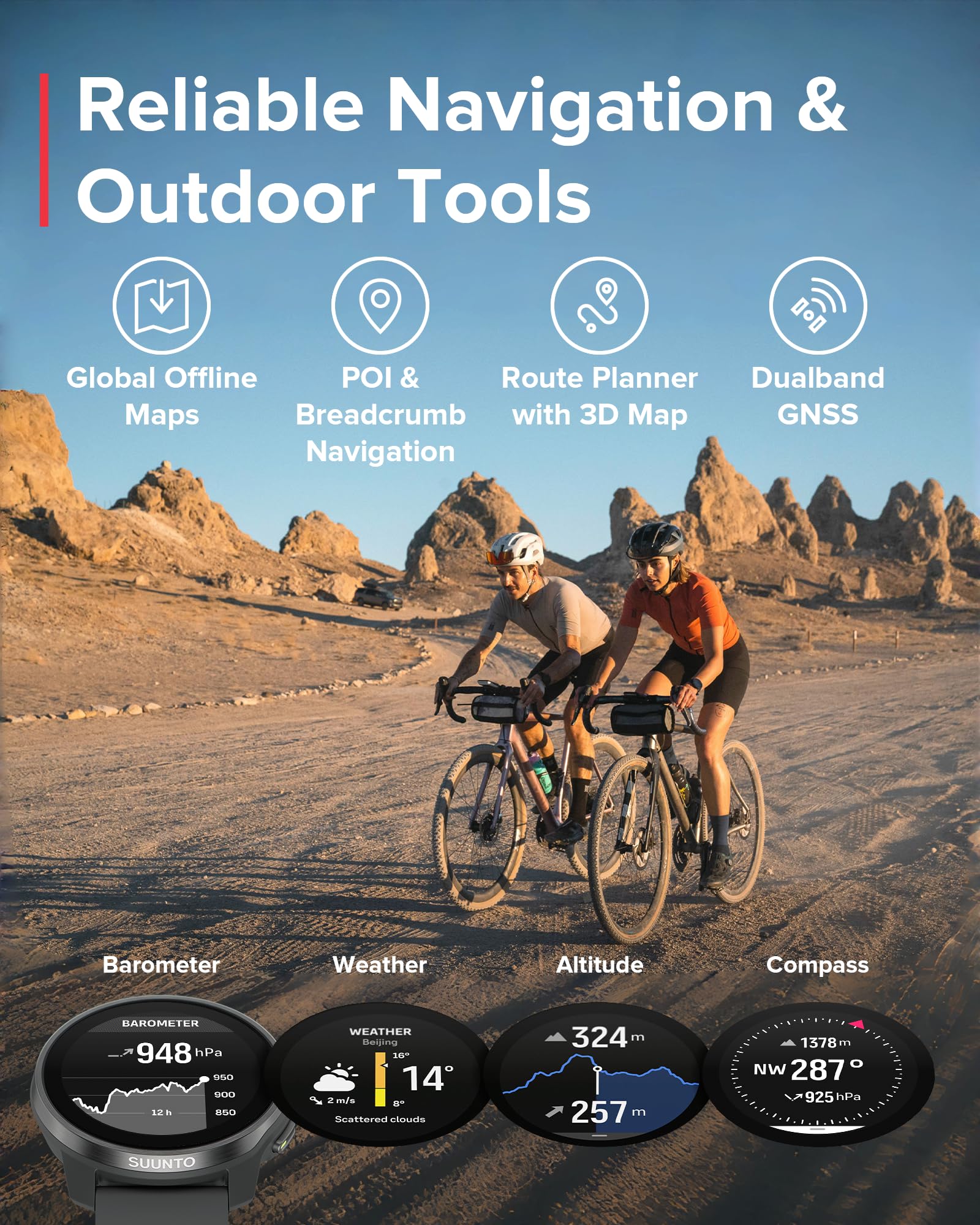Foto 6 | Reloj Deportivo Gps Suunto Race S Con Pantalla Táctil Amoled De Alta Resolución - Venta Internacional.