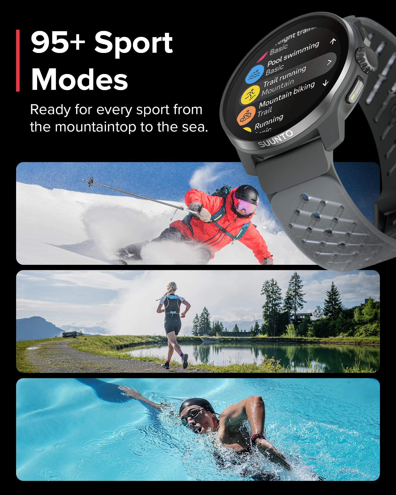 Foto 8 pulgar | Reloj Deportivo Gps Suunto Race S Con Pantalla Táctil Amoled De Alta Resolución - Venta Internacional.