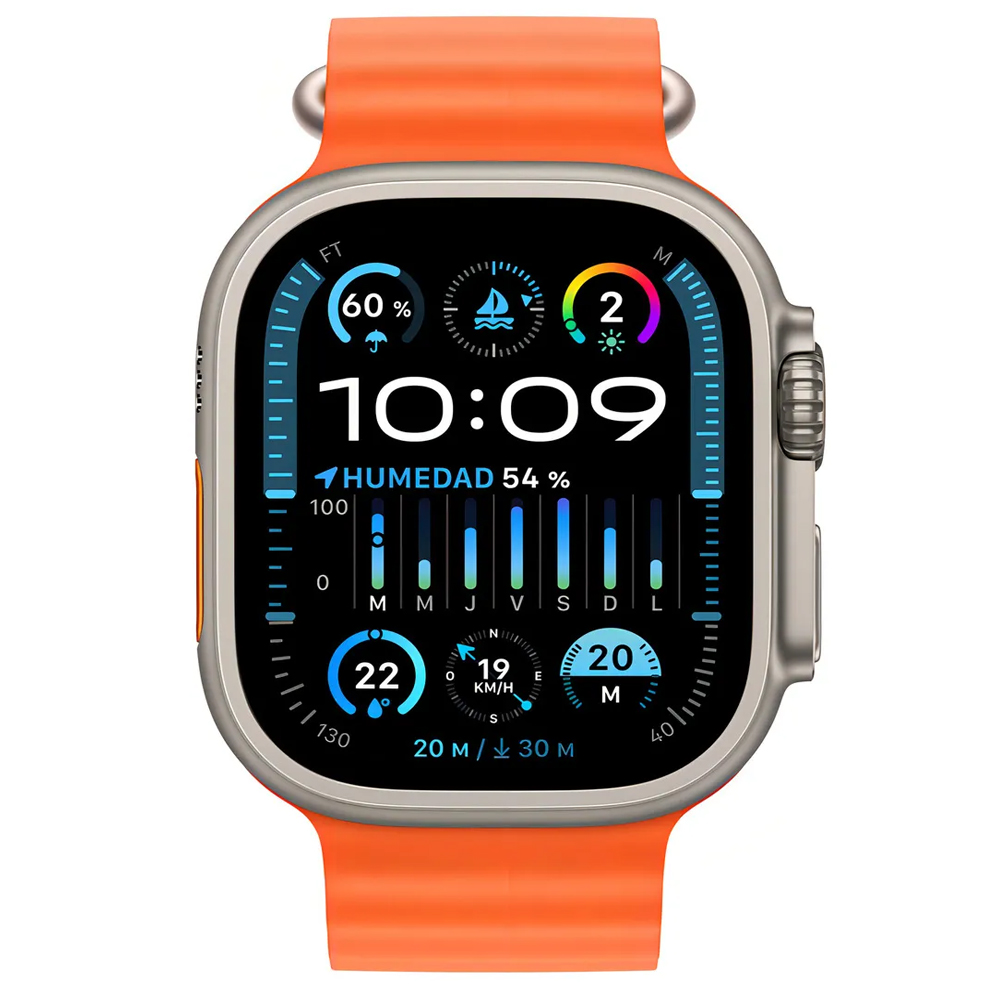 Foto 3 pulgar | Apple Watch Ultra 2 49mm Naranja Titanio Nuevo