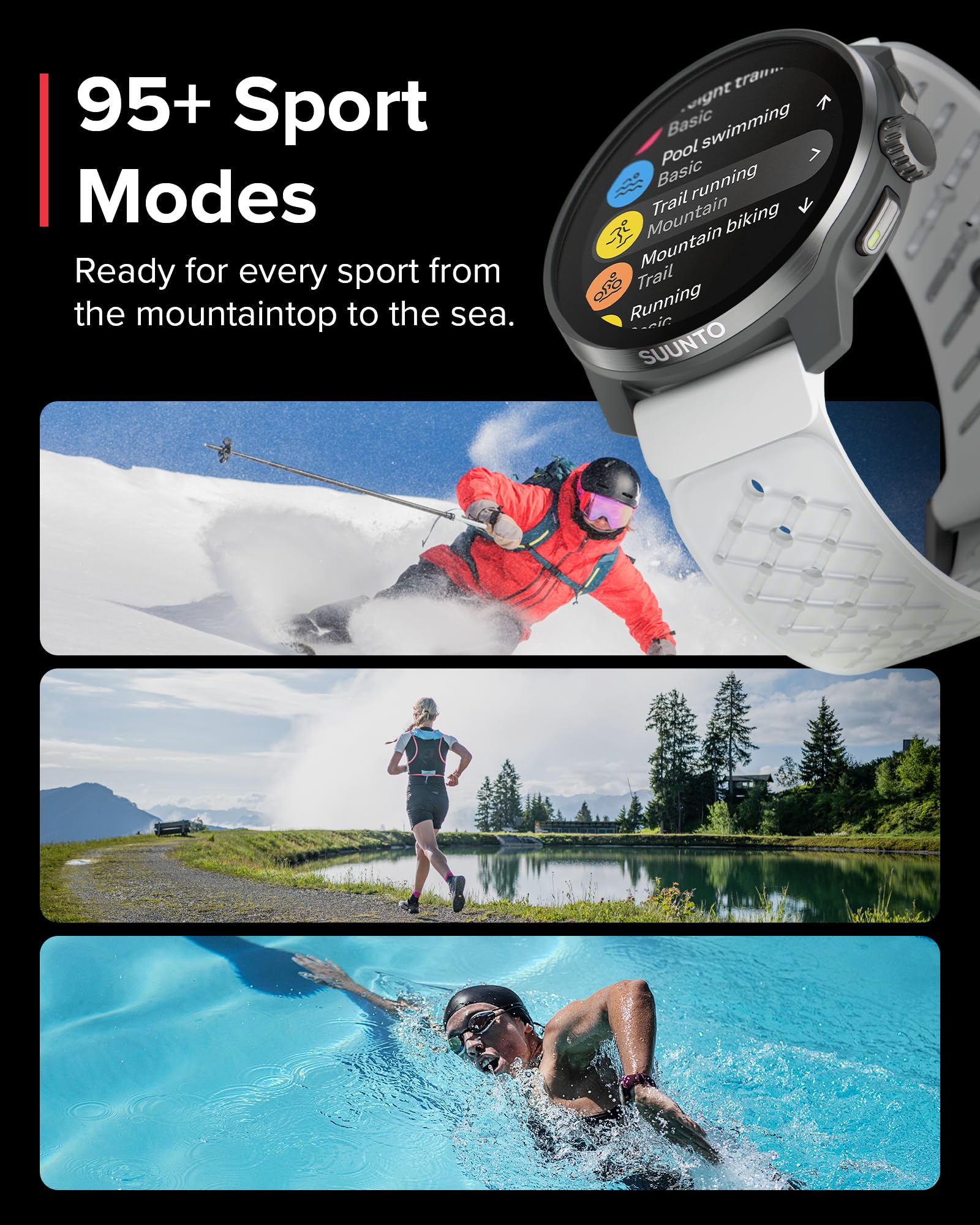 Foto 8 pulgar | Reloj Deportivo Gps Suunto Race S Con Pantalla Táctil Amoled De Alta Resolución - Venta Internacional.