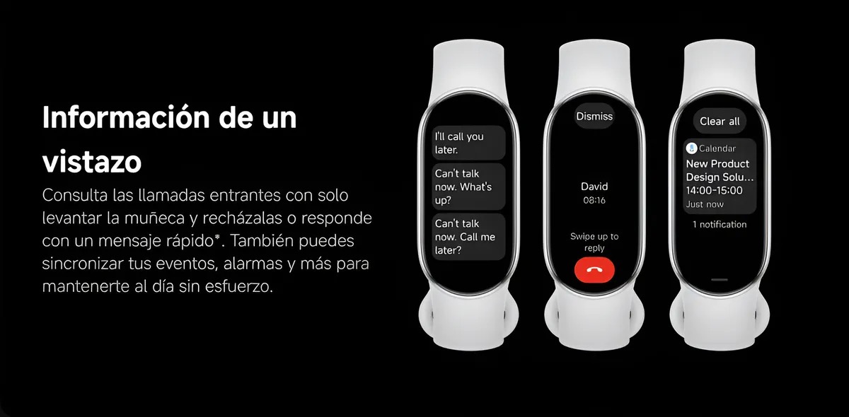 Foto 5 pulgar | Smartband Xiaomi Mi Smart Band 10  Negro