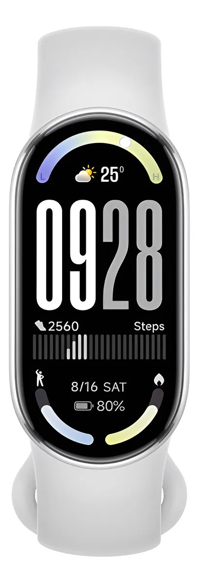 Smartband Xiaomi Mi Smart Band 10 Plata