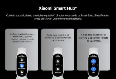 Foto 2 | Smartband Xiaomi Mi Smart Band 10 Plata