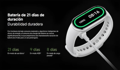 Foto 4 | Smartband Xiaomi Mi Smart Band 10 Plata