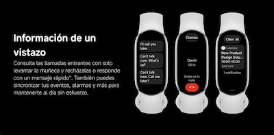 Foto 5 | Smartband Xiaomi Mi Smart Band 10 Plata