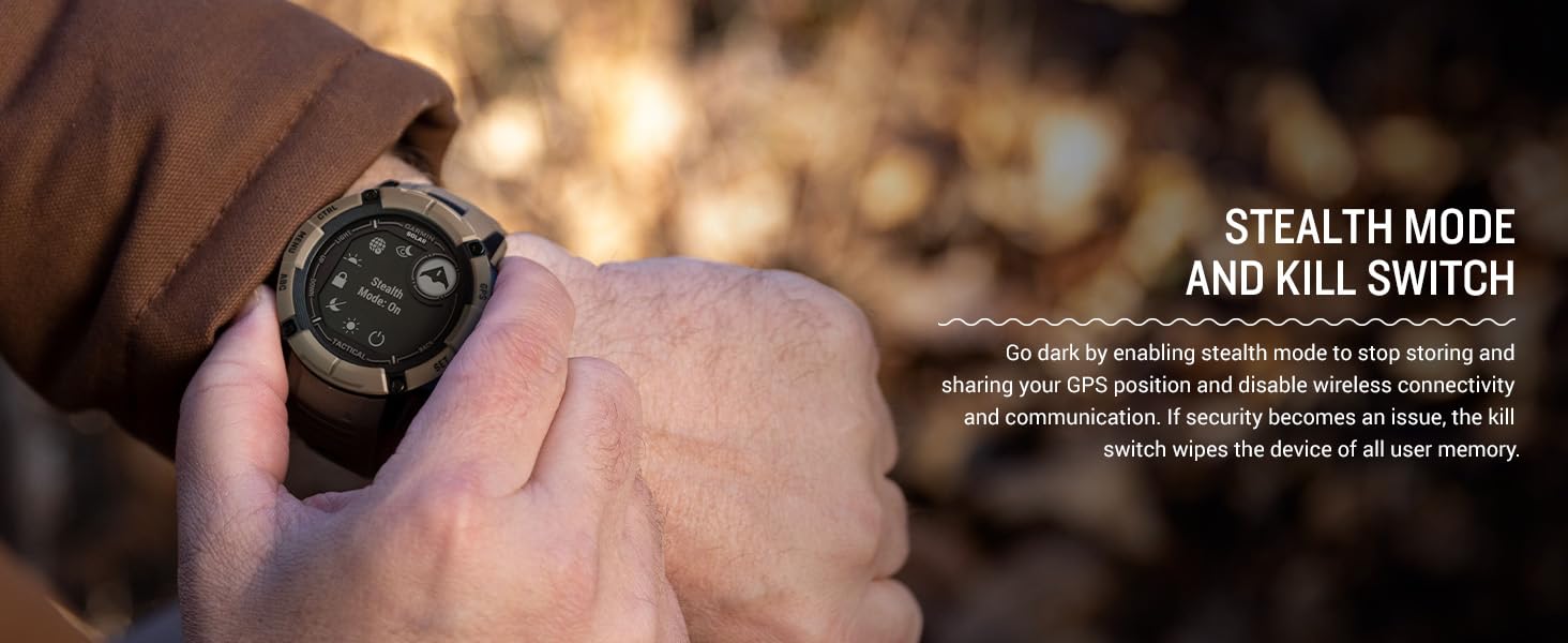 Foto 5 | Reloj Inteligente Gps Garmin Instinct 2x Solar Tactical Coyote Tan - Venta Internacional.