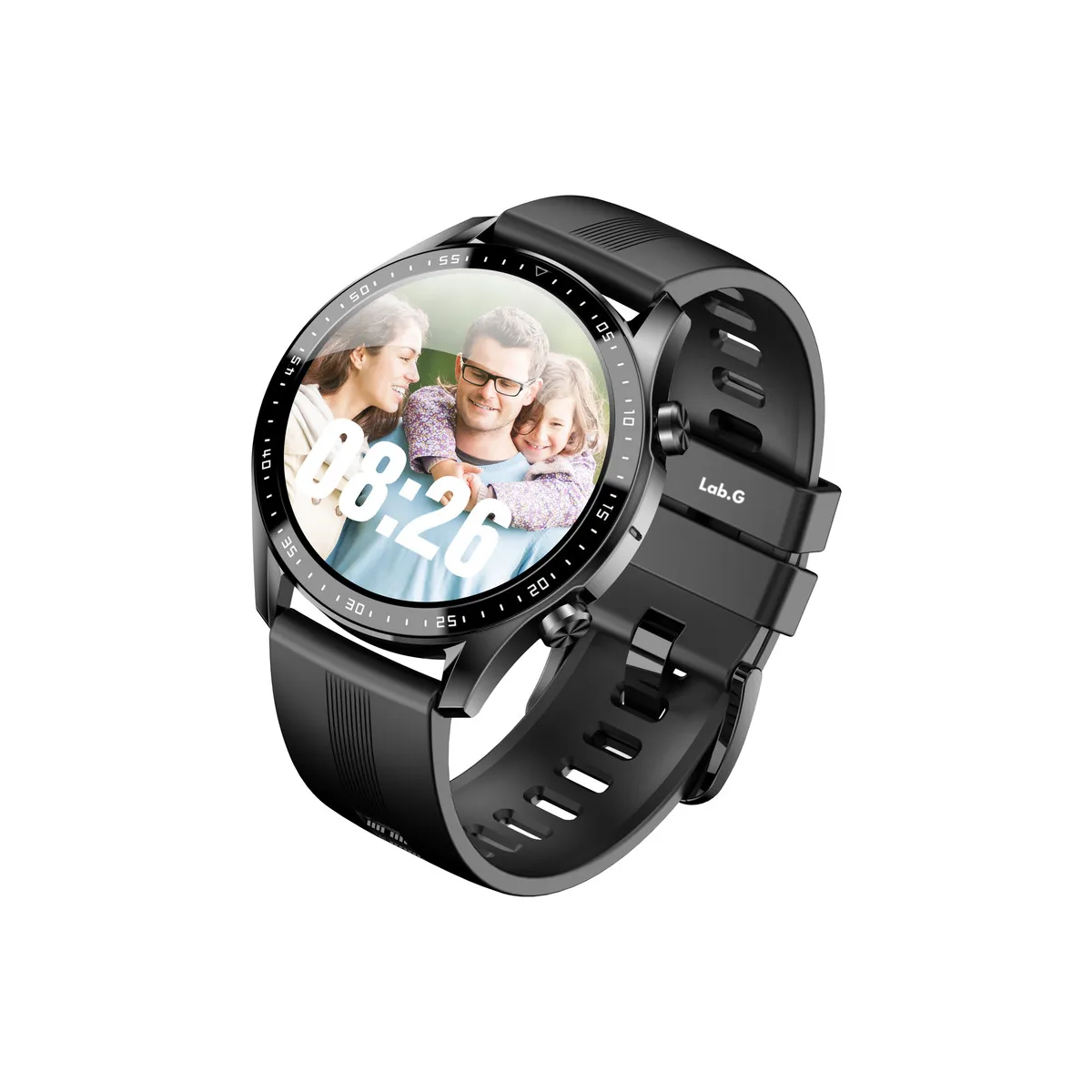Foto 2 pulgar | Smartwatch Deportivo Impermeable  Negro