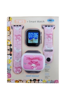 Foto 1 | Combo Kids Smartwach Con Audifonos Bluetooth Diseño De My Melody