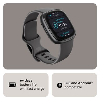 Foto 7 | Reloj Smartwatch Fitbit Sense 2 Gris-Venta Internacional