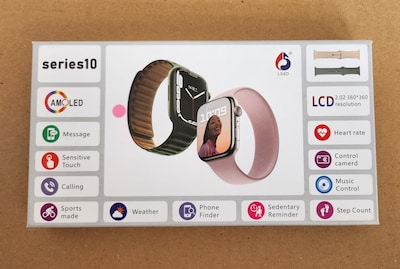 Foto 4 | Smartwatch Serie 10 Con 2 Correas Monitoreo Fitnes Sueño Y Notificaciones