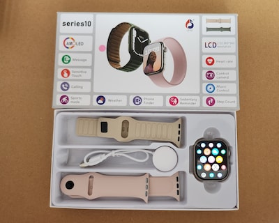 Foto 5 | Smartwatch Serie 10 Con 2 Correas Monitoreo Fitnes Sueño Y Notificaciones