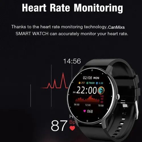 Foto 5 pulgar | Smartwatch ZI001 con Pantalla HD 2.01”, Llamadas Bluetooth, Monitoreo de Salud y Modos Deportivos