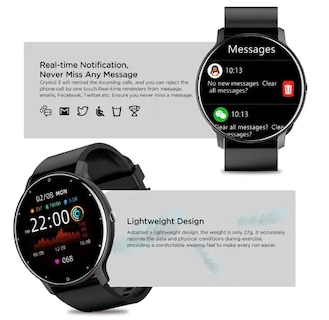 Foto 5 | Smartwatch ZI001 con Pantalla HD 2.01”, Llamadas Bluetooth, Monitoreo de Salud y Modos Deportivos