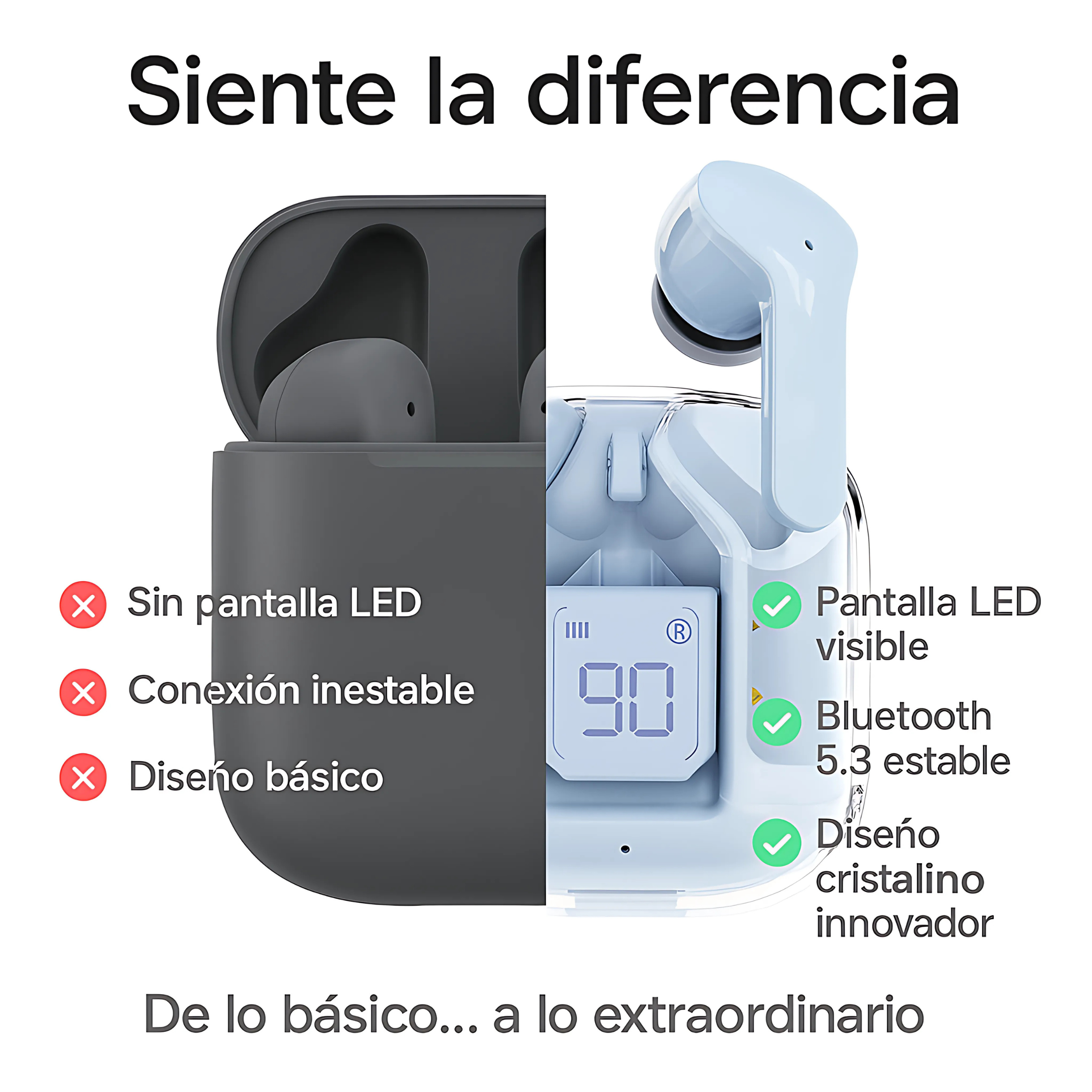 Foto 8 pulgar | Smartwatch Ultra Negro Full Touch + Audífonos Bluetooth Z9 Azul Cancelación Ruido Resistente Al Agua