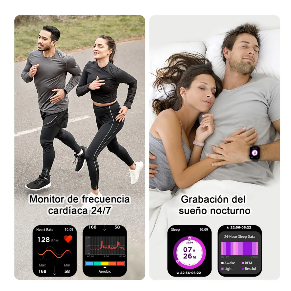 Foto 5 pulgar | Reloj Smartwatch Lab.G Negro