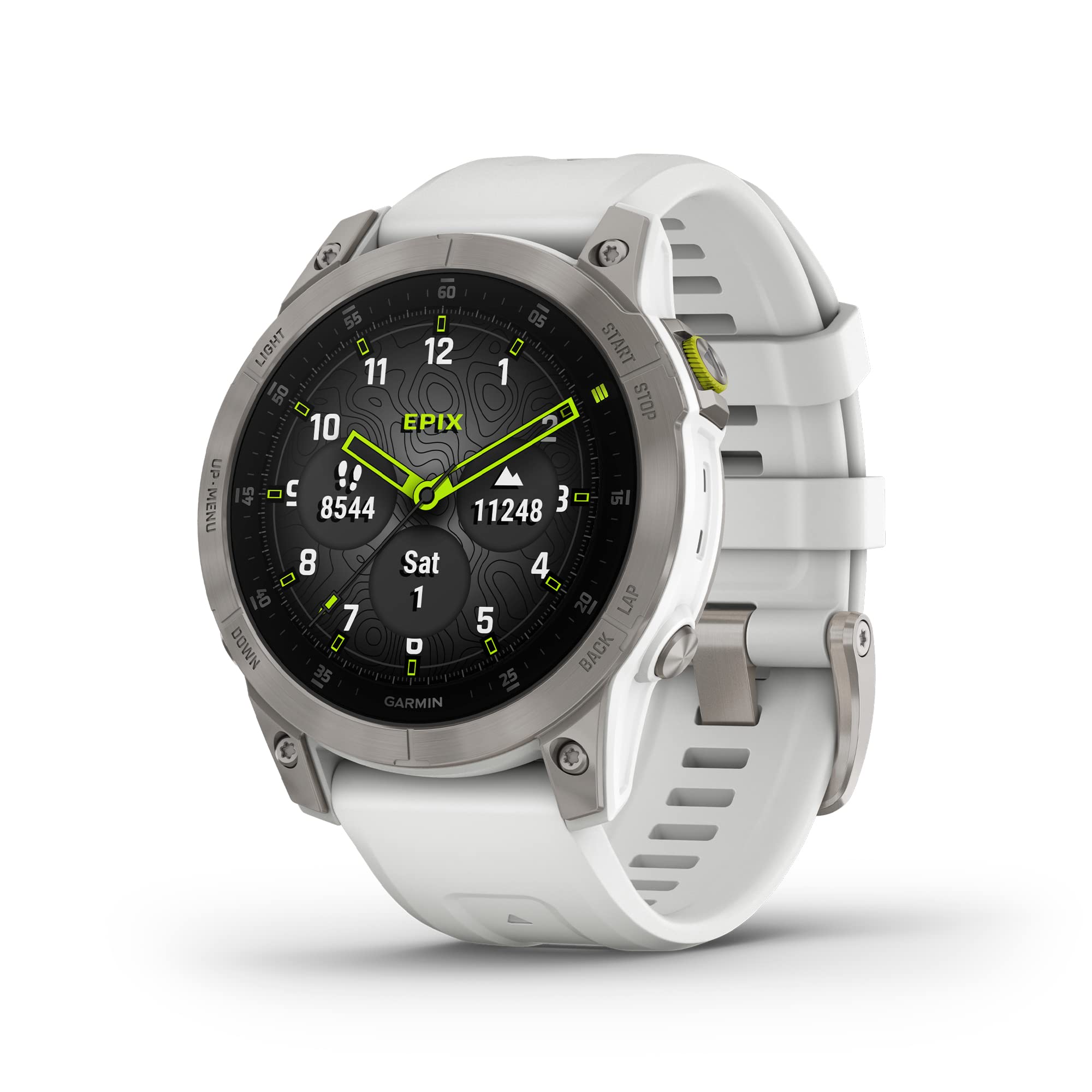 Foto 2 pulgar | Reloj Inteligente Garmin Epix Gen 2 Premium Health Amoled Blanco - Venta Internacional.