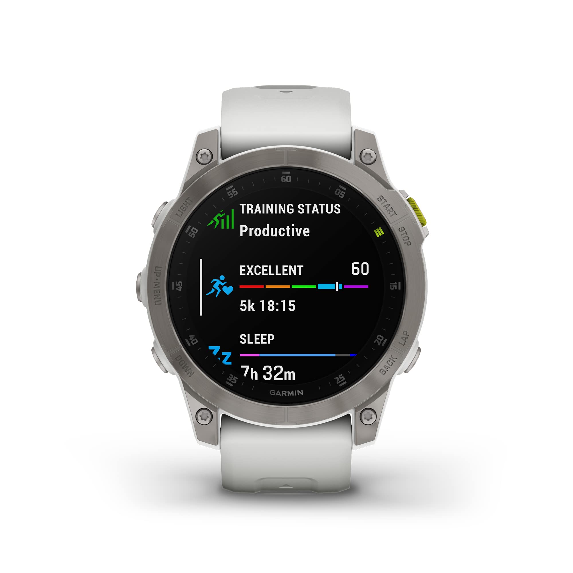 Foto 3 pulgar | Reloj Inteligente Garmin Epix Gen 2 Premium Health Amoled Blanco - Venta Internacional.