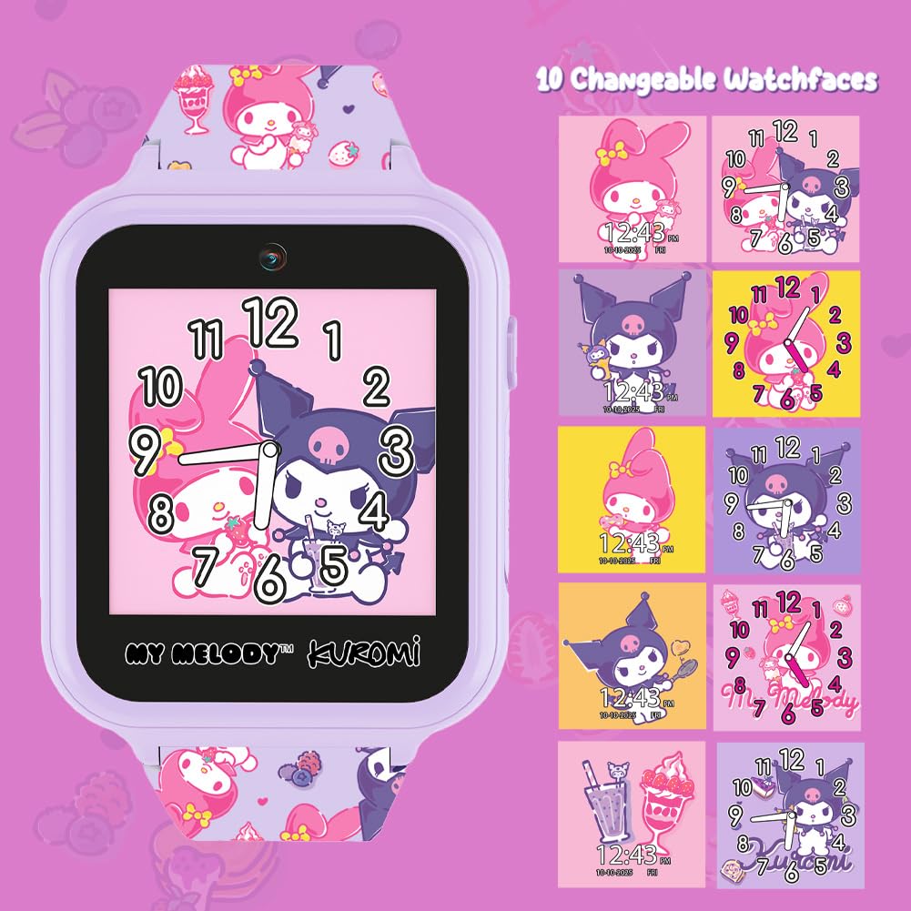 Foto 3 pulgar | Reloj Inteligente Accutime Sanrio My Melody & Kuromi Kids  Color Rosa - Venta Internacional.